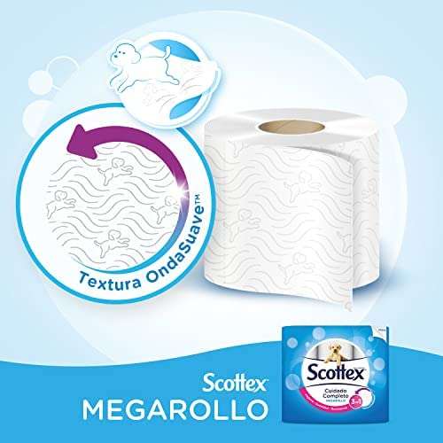 Scottex Megarollo Papel Higiénico - 48 rollos