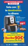 Freidora de aire caliente SALTER + dos vales de 45€ en Lidl Entrenúcleos (Dos Hermanas, Sevilla)