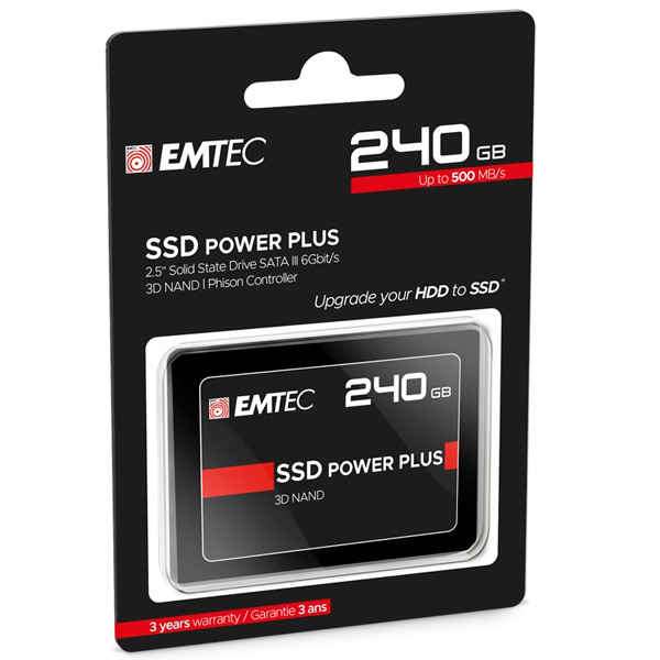 Emtec X150 SSD Power Plus 2.5" 240GB SATA 3