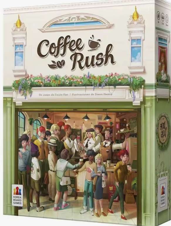 Coffee Rush juego de mesa