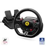Thrustmaster T98 Ferrari 296 GTB Edition - Volante para PS5, PS4 y PC (con pedales)
