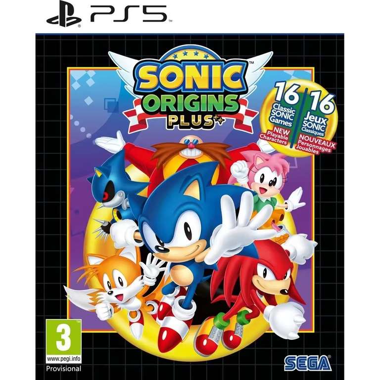 Sonic Origins Plus Juego para PlayStation 5 [21€ nuevos usuarios]