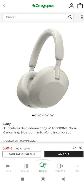 Sony WH1000XM5 (negros o blancos)
