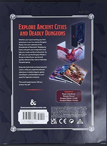 Dungeons & Dragons Core Rulebooks- En ingles