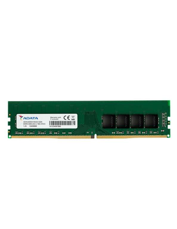 ADATA AD4U320016G22-SGN módulo de memoria 16 GB 1 x 16 GB DDR4 3200 MHz CL22