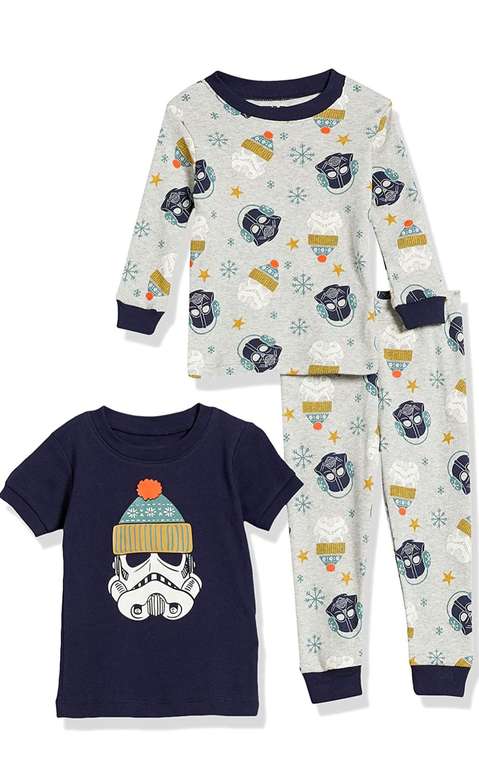 Amazon Essentials Pijama ceñido de algodón Unisex niños VARIAS TALLAS DIFERENTES PRECIOS