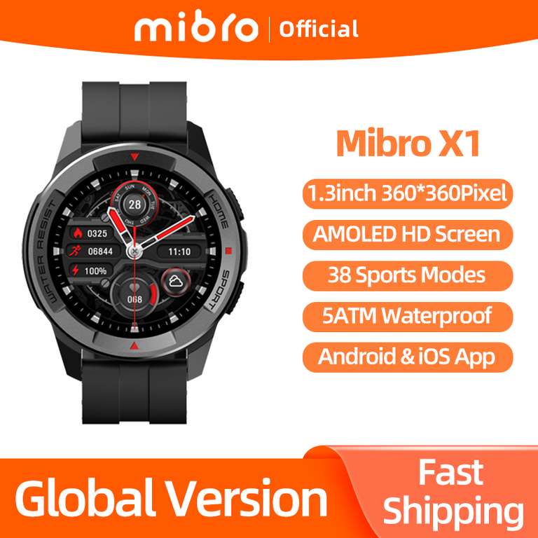 Mibro X1 reloj inteligente AMOLED