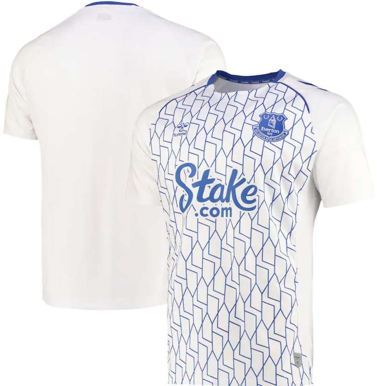 Camiseta de la 1ª Equipación previa al partido del Everton