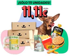 Patasbox - Caja sorpresa para perros - 5 productos por 11,11€