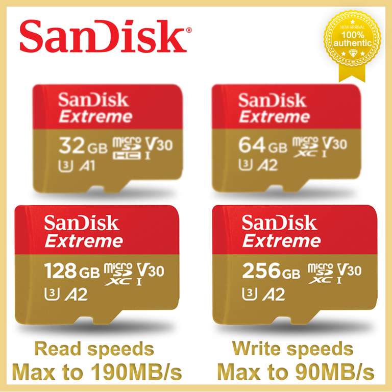 SanDisk Extreme MicroSD 256GB