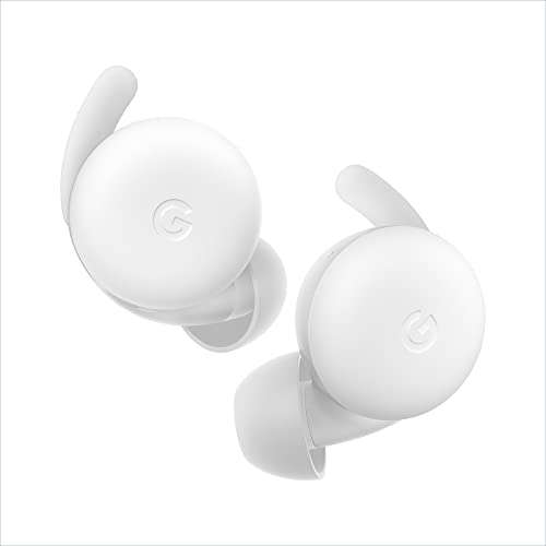 Google Pixel Buds A-Series - Auriculares de botón verdaderamente inalámbricos - Auriculares de audio con Bluetooth - Blanco