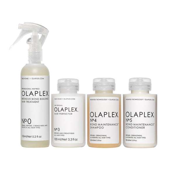 Olaplex Hair Repair Treatment Kit (n.0 + n.3 + n.4 + n.5) + muestra gratuita