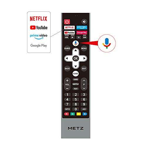 TV Metz 55" UHD Android TV