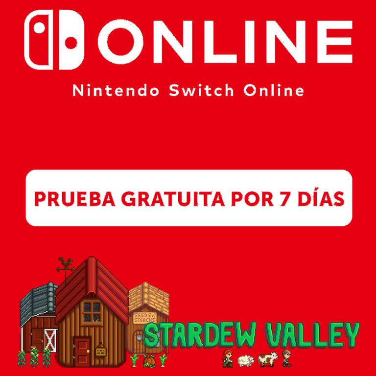 Nintendo Switch Online :: Prueba gratuita de 7 días (incluso si ya has disfrutado) | Juega GRATIS Stardew Valley