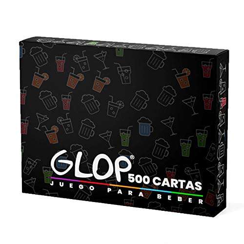 Glop 500 Cartas - Posiblemente el Mejor Juegos de Mesa Adulto para Beber