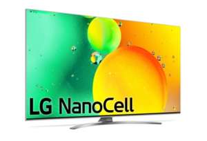 TV 55" LG 55NANO786QA, NanoCell 4K, Procesador a5 Gen 5 con IA, Función Gaming, Magic Remote + CUPÓN DE 98,82€