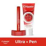 Colgate Pack de Blanqueamiento: pasta de dientes Max White Ultra 50ml y pincel blanqueador Max White Overnight 2.5ml