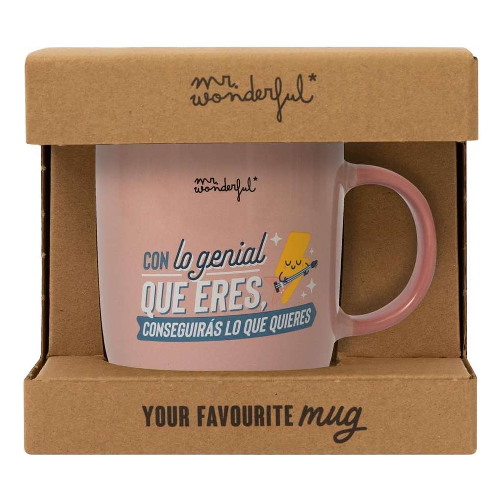 Tazza Mr. Wonderful Per Insegnanti: "Profe, Tu Sei Influencer", Tazza In Ceramica Con Messaggio