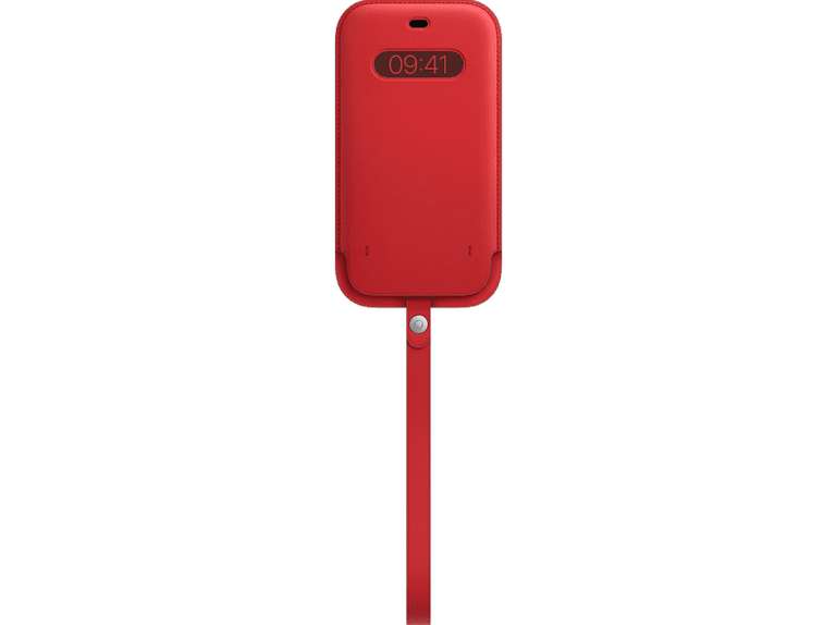 Funda - Apple MagSafe integral, De piel, Para iPhone 12 Pro Max, (PRODUCT)RED