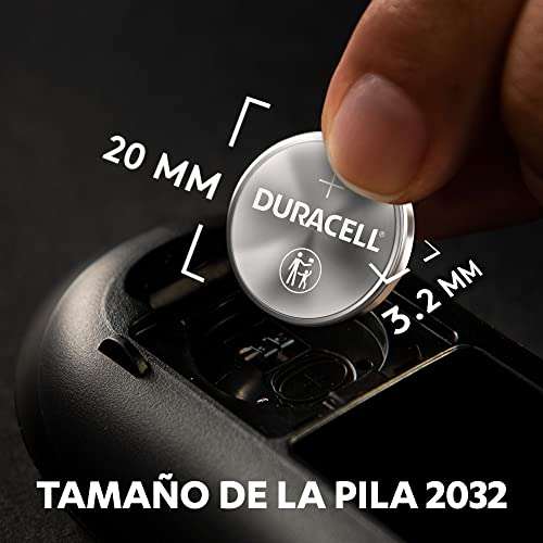 Duracell - Pilas de botón de litio 2032 de 3 V
