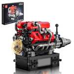 Mould King 10204 Technik V8 Motor italiano - 750 piezas