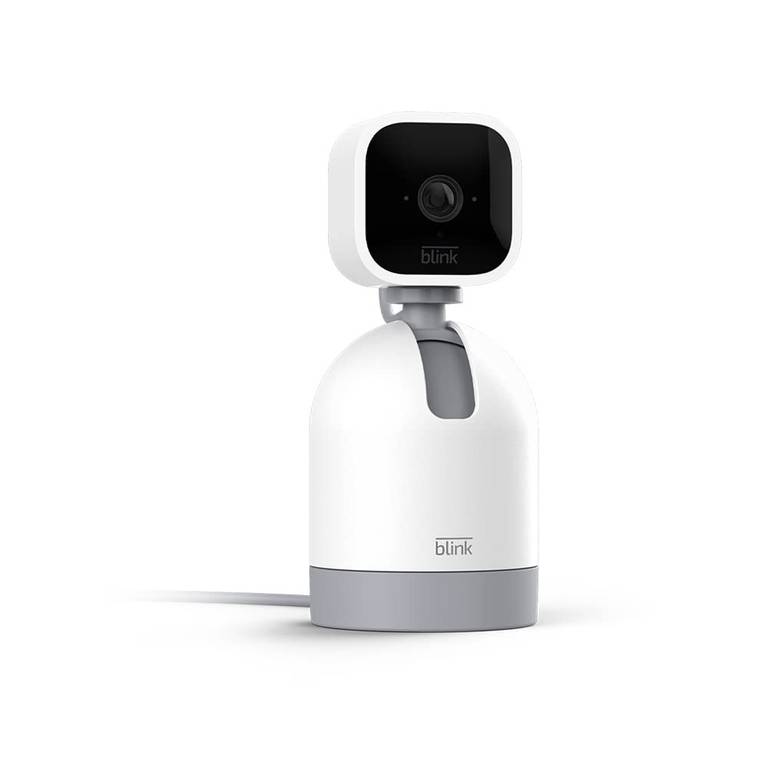 Cámara de seguridad inteligente orientable, interior, audio bidireccional, vídeo HD y detección de movimiento, compatible con Alexa