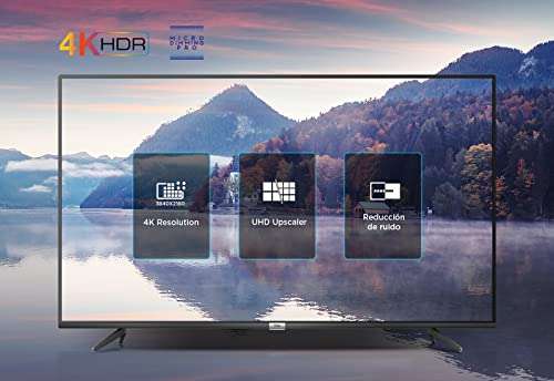 TCL 50BP615 - Smart TV 50" con 4K HDR, Ultra HD, Android 9.0, Dolby Audio