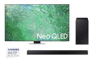 Pack Samsung TV QN85C Neo QLED 75" (2023) + Barra de sonido HW-T420 + SD (más opciones en info desde 1020€, también opción Buds)