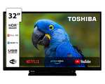 Toshiba TV 32L3163DG Smart TV de 32", con Resolución Full HD (1920 x 1080), HDR, Compatible con Asistente de Voz Alexa