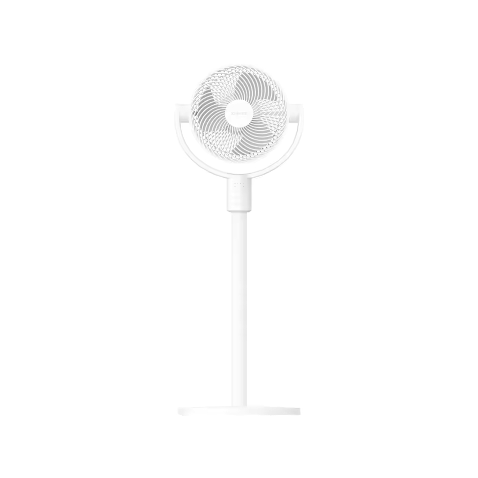 Official Xiaomi Smart Standing Air Circulation Fan, Circulación por toda la habitación en 2 minutos, Potente flujo de aire de 1440 m³/h