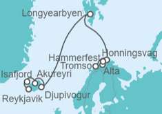 Crucero 12 días por Islandia, Longyearbyen (Polo Norte) y Noruega por SOLO 636 € Tasas incluidas (Salida 15 Agosto) PxPm2
