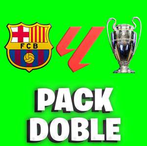Pack doble entradas FC Barcelona (Atleti y Porto) (Liga y Champions) (76€ por partido)