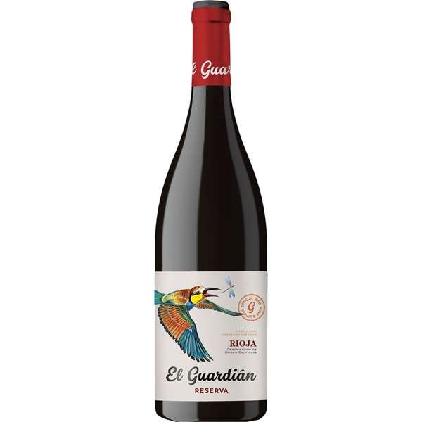 ¡¡3x1!! EL GUARDIAN Vino tinto reserva DOCa Rioja botella 75 cl