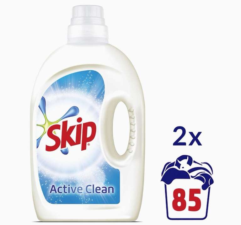 SKIP ACTIVE CLEAN 2x 85= 170 LAVADOS (Tb 90 LAVADOS x 8.02€)
