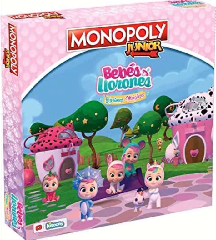 Monopoly Junior Bebes Llorones Lágrimas Mágicas [Versión Española]