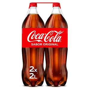Coca-Cola Sabor Original - Refresco de cola - juego de 2 botellas de 2 L