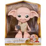 Wizarding World, Harry Potter, Muñeco de Elfo Interactivo Magical Dobby de 21,6 cm con calcetín y más de 30 Sonidos y Frases