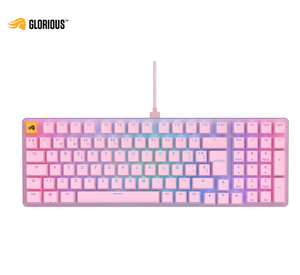 Teclado Glorious GMMK 2 ISO-ES FULL-SIZE Switch Lineal Fox Rosa