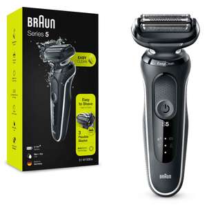 Braun Series 5 51-W1000s afeitadora eléctrica para hombre, EasyClean, uso en seco y en mojado, recargable, inalámbrica.