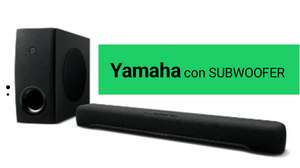 Barra de sonido Yamaha SR-C30 A con subwofer