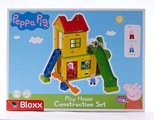 BIG - Juego de construcción para niños Peppa pig , 75 piezas, color/modelo surtido