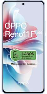 OPPO RENO11 F 5G 256 GB - Pantalla 6.7" 120Hz, Octa-Core 2.6 GHz, 8 GB RAM, Cámara Triple 64+8+2 MPx - 245 € o 7,5 €/mes + 65 € Pago inicial