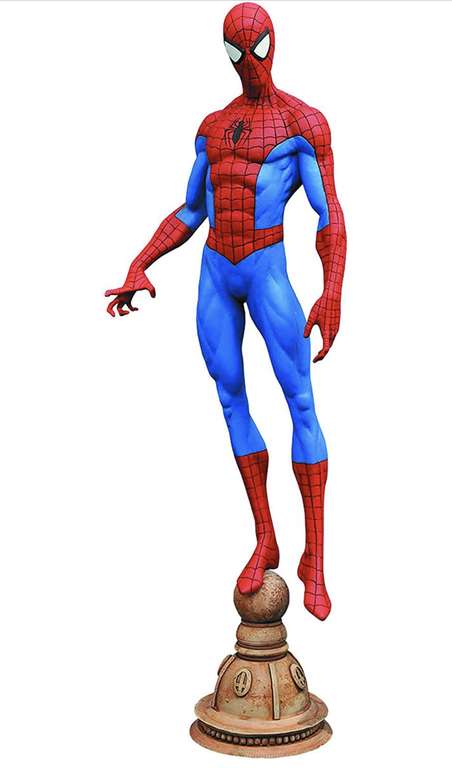 Diamond Spider-Man PVC Figure, Multicolor, 23 centímetros (SEP162538)