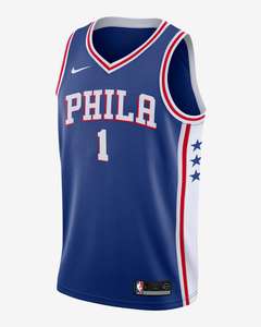 Nike :: Camiseta Niño James Harden Philadelphia 76ers 2022/23 Icon Edition (Tallas S a XL)