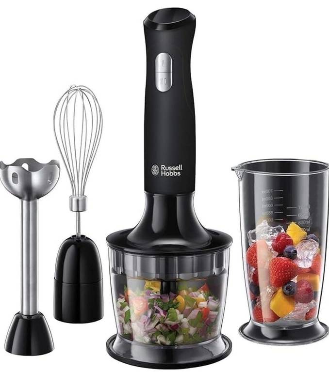 Batidora de mano 3 en 1 Russell Hobbs