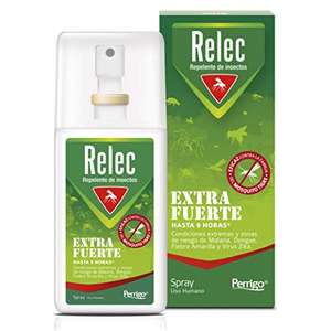 Relec Extra Fuerte Spray Antimosquitos, Repelente de Mosquitos, Eficaz Contra El Mosquito Tigre