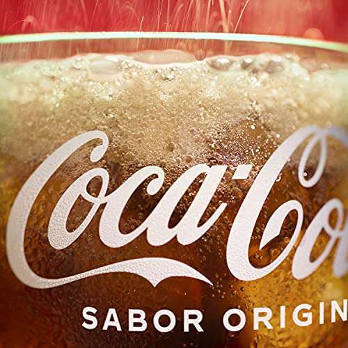 Coca-Cola Sabor Original - Refresco de cola - Pack 4 botellas 2L [0'87€/litro]