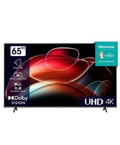 TV LED 65'' Hisense 65A6K, Smart TV, UHD 4K [Desde la APP]