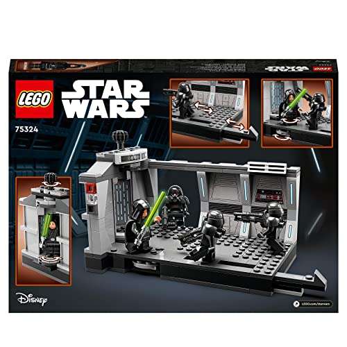 LEGO 75324 Star Wars Ataque de los Soldados Oscuros, Juego de construcción