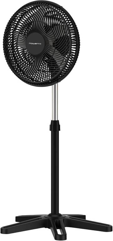 Rowenta Turbo Essential ventilador de pie, Potente, 3velocidades, Diseño duradero